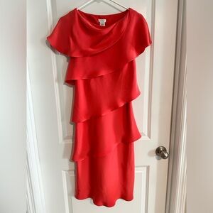 Melinda Eng size‎ 4 Silk Knee Length Dress